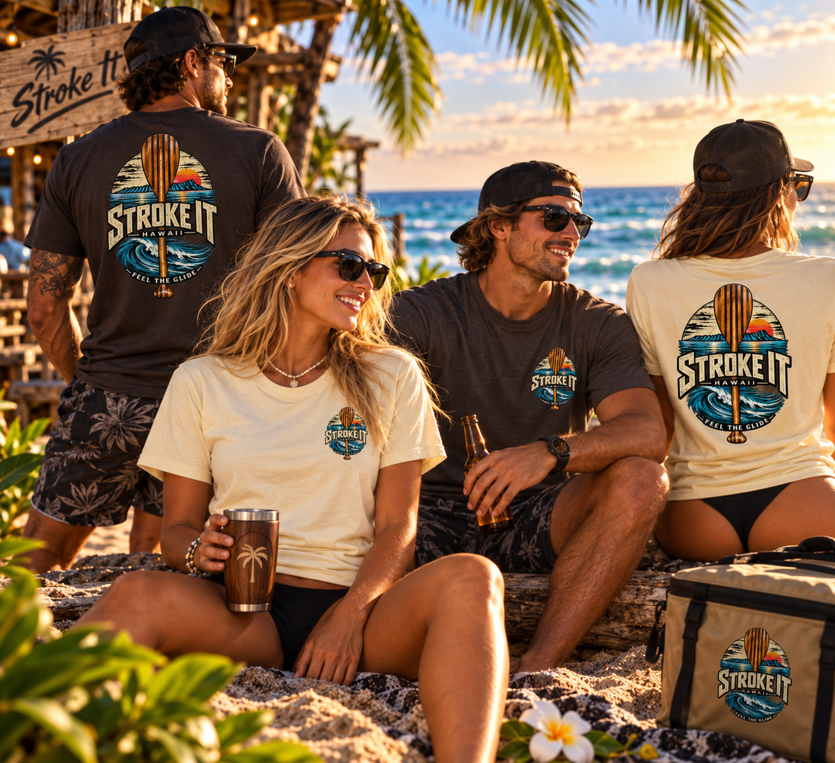 STROKE IT VINTAGE PADDLE T